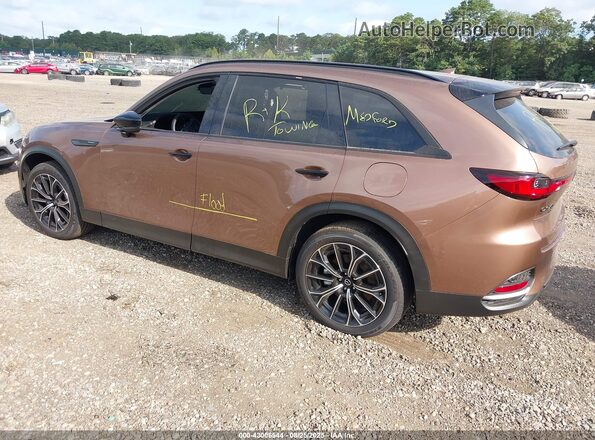 JM3KJDHA7S1129058 2025 MAZDA CX-70 PHEV Brown Trasero izquierdo