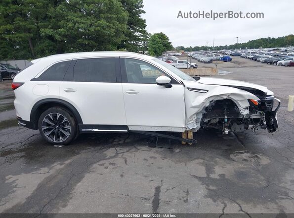 JM3KKDHA2R1111400 2024 MAZDA CX-90 PHEV White სალონის 360-გრადუსიანი ხედი