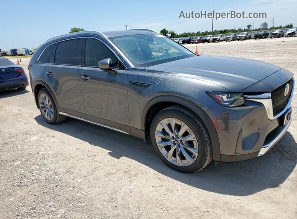 JM3KKDHDXR1181981 2024 MAZDA CX-90 Серый Передняя правая четверть