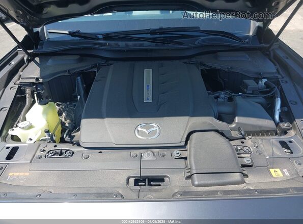 JM3KKEHA5R1133168 2024 MAZDA CX-90 PHEV Gray Vista trasera