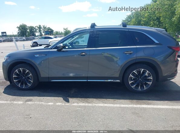 JM3KKEHA5R1133168 2024 MAZDA CX-90 PHEV Gray Vista interior de 360 grados