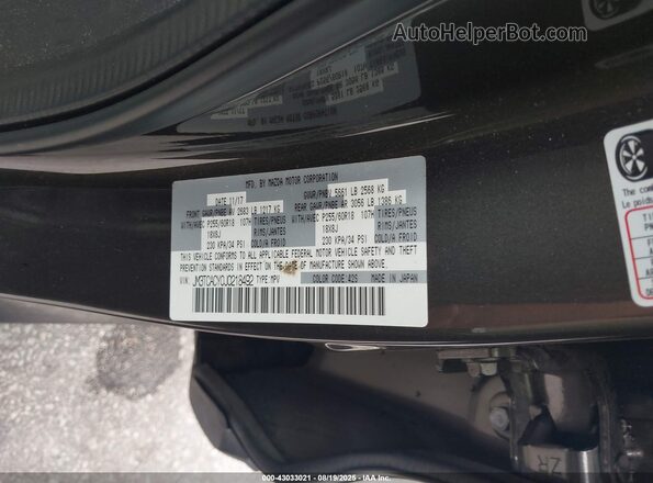 JM3TCACY0J0218492 2018 MAZDA CX-9 Коричневый 