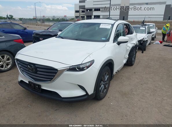 JM3TCBBY6N0603682 2022 MAZDA CX-9 Белый Передняя левая четверть