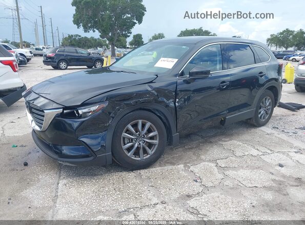 JM3TCBCY4P0656141 2023 MAZDA CX-9 Black Առջևի ձախ երեք քառորդ տեսարան