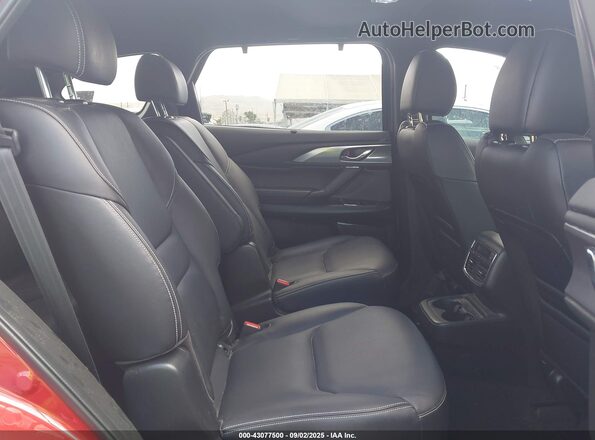 JM3TCBDY2P0631480 2023 MAZDA CX-9 Red Vista de la etiqueta del VIN
