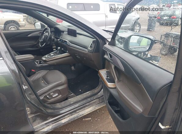 JM3TCBEY5M0539841 2021 MAZDA CX-9 Серый Вид салона спереди