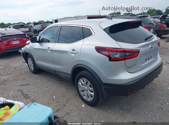 JN1BJ1CV9LW263465 2020 NISSAN ROGUE Серебряный Задняя левая четверть