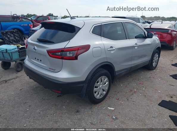 JN1BJ1CV9LW263465 2020 NISSAN ROGUE Серебряный Задняя правая четверть