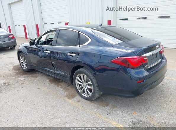JN1BY1AR9JM220237 2018 INFINITI Q70 Dark Blue Задня ліва чверть