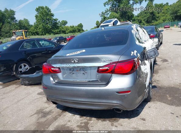 JN1BY1PR3KM725103 2019 INFINITI Q70L Gray 