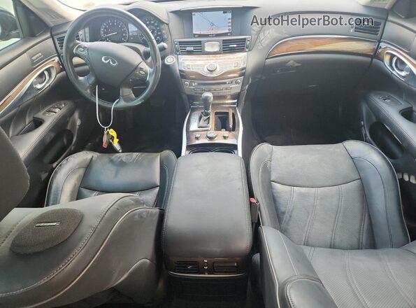 JN1BY1PRXJM370414 2018 INFINITI Q70L Black 