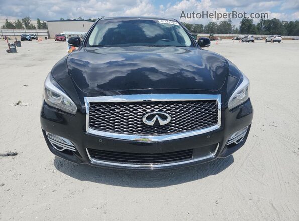 JN1BY1PRXJM370414 2018 INFINITI Q70L Black 