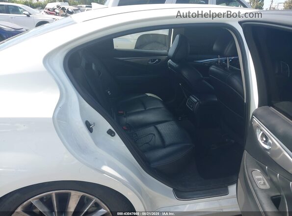 JN1EV7AP4LM200486 2020 INFINITI Q50 White VIN კოდის სტიკერის ხედი