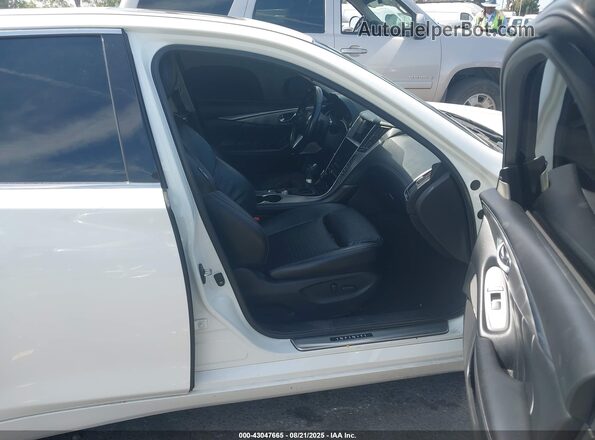 JN1EV7AP4LM200486 2020 INFINITI Q50 White წინა სალონის ხედი