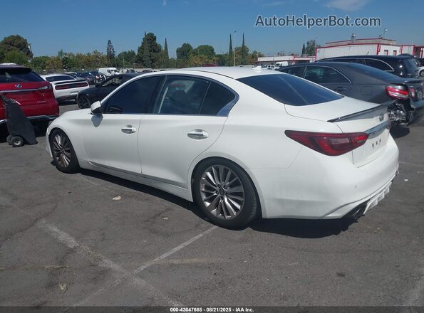 JN1EV7AP4LM200486 2020 INFINITI Q50 White უკანა მარცხენა