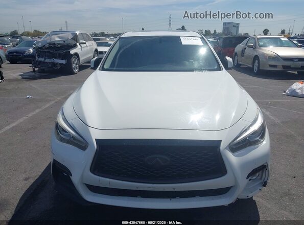 JN1EV7AP4LM200486 2020 INFINITI Q50 White ხელსაწყოთა პანელის ხედი