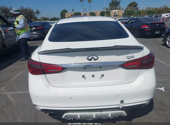 JN1EV7AP4LM200486 2020 INFINITI Q50 White 