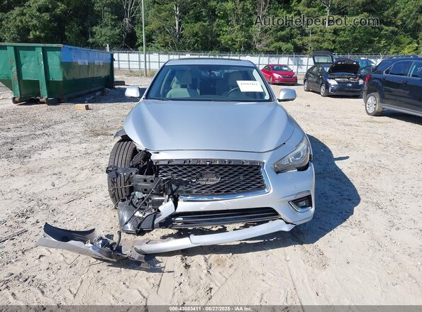 JN1EV7AP8JM353725 2018 INFINITI Q50 Silver 