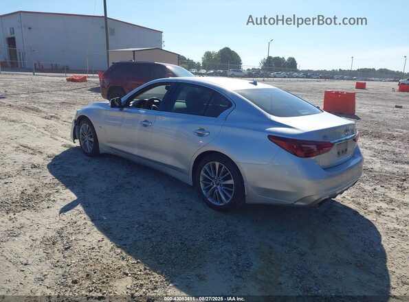 JN1EV7AP8JM353725 2018 INFINITI Q50 Silver 