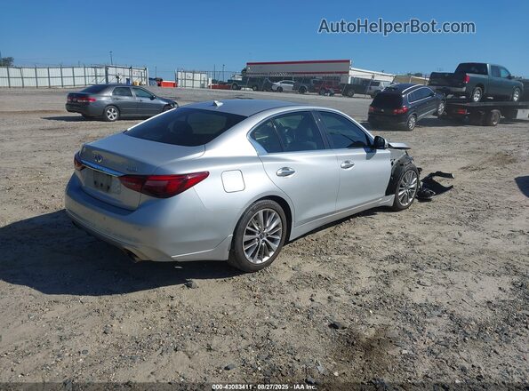 JN1EV7AP8JM353725 2018 INFINITI Q50 Silver 