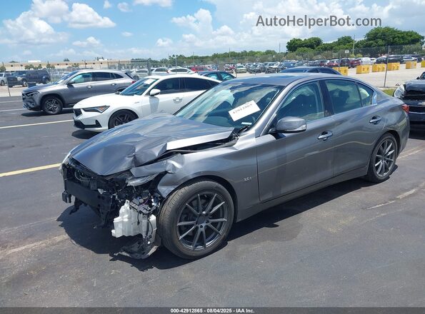 JN1EV7AP9LM202850 2020 INFINITI Q50 Gray 
