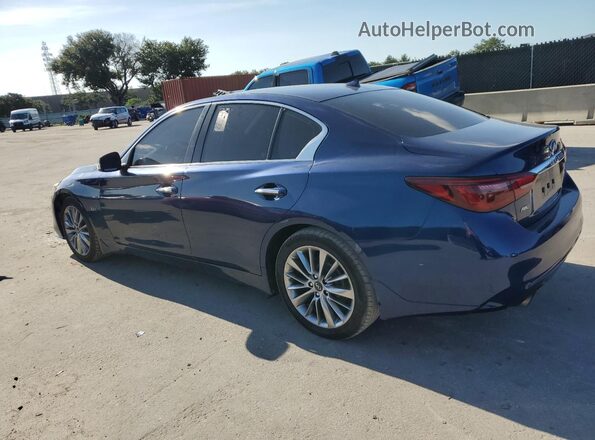 JN1EV7AR2JM436519 2018 INFINITI Q50 Синий 
