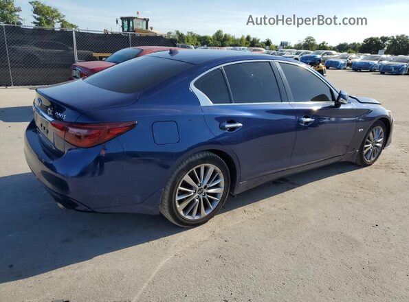 JN1EV7AR2JM436519 2018 INFINITI Q50 Синий 