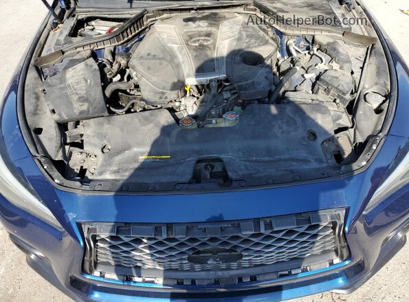JN1EV7AR2JM436519 2018 INFINITI Q50 Синий 