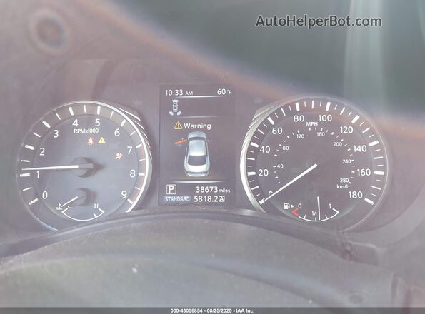 JN1EV7AR2LM253432 2020 INFINITI Q50 White Հետևի նստատեղերի տեսք