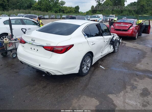 JN1EV7AR3MM750751 2021 INFINITI Q50 White Tył prawy