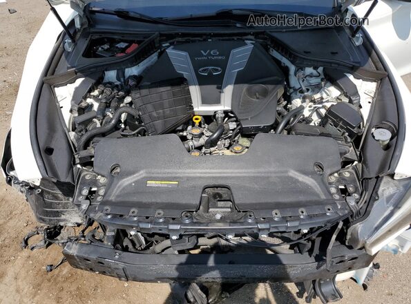 JN1EV7AR4JM443097 2018 INFINITI Q50 White 