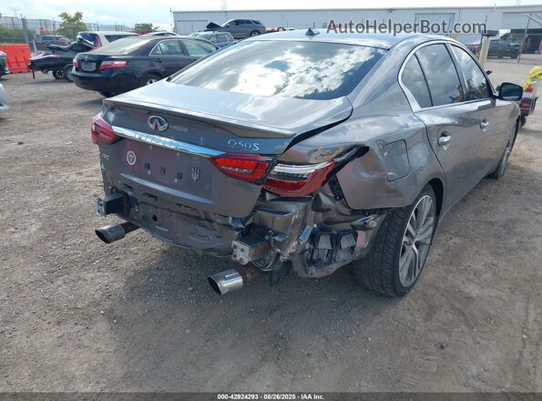 JN1EV7AR7JM611900 2018 INFINITI Q50 Gray 