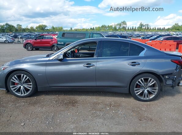 JN1EV7AR7JM611900 2018 INFINITI Q50 Gray 