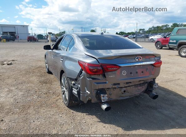 JN1EV7AR7JM611900 2018 INFINITI Q50 Gray 