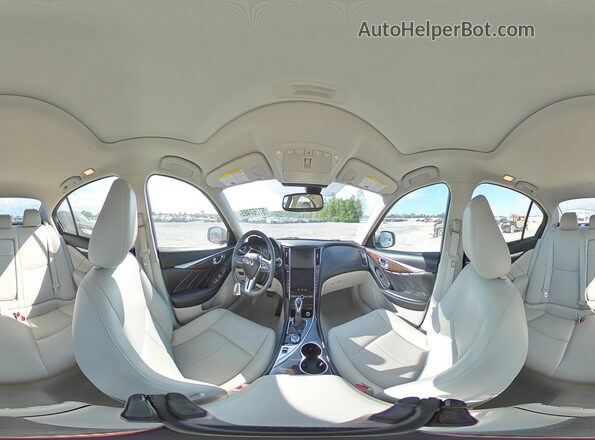 JN1EV7ARXJM610188 2018 INFINITI Q50 Белый 
