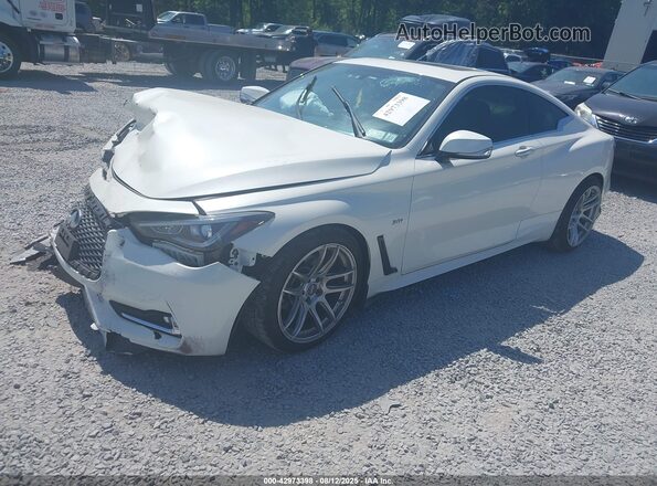 JN1EV7EK8JM341105 2018 INFINITI Q60 White 