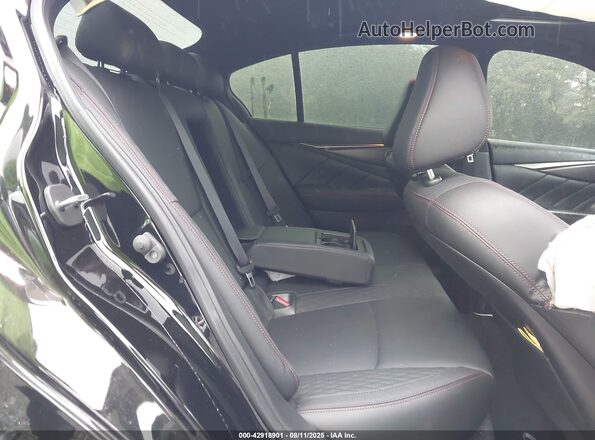 JN1FV7DP6MM850115 2021 INFINITI Q50 Black Vista de la etiqueta del VIN