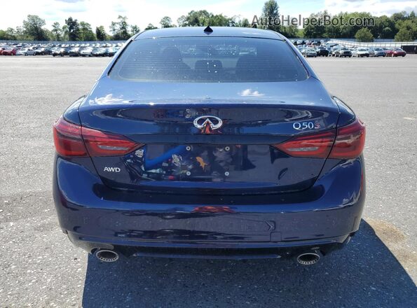 JN1FV7DR7NM390076 2022 INFINITI Q50 Синий 