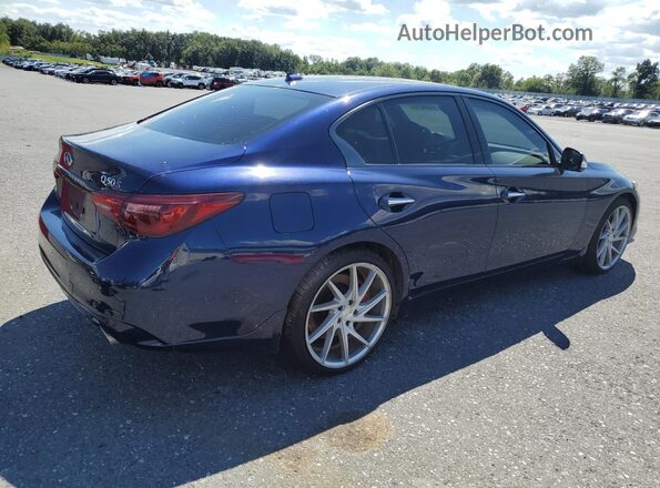 JN1FV7DR7NM390076 2022 INFINITI Q50 Синий 