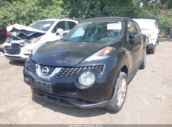 JN8AF5MR0HT705615 2017 NISSAN JUKE Black წინა მარცხენა ხედი სამი მეოთხედიდან