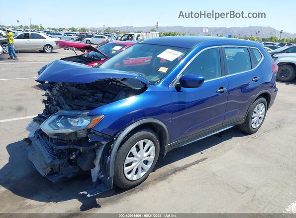 JN8AT2MT4JW461815 2018 NISSAN ROGUE Синий 
