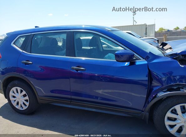 JN8AT2MT4JW461815 2018 NISSAN ROGUE Синий 