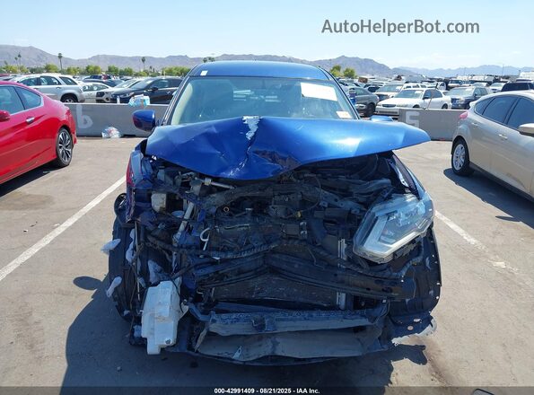 JN8AT2MT4JW461815 2018 NISSAN ROGUE Синий 