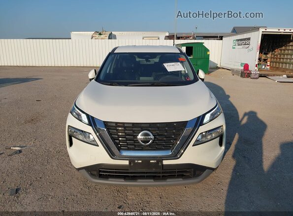 JN8AT3BAXMW015731 2021 NISSAN ROGUE White Vista del cuadro de instrumentos
