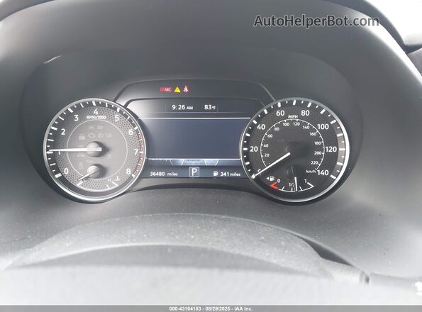 JN8AY2BA4R9415639 2024 NISSAN ARMADA White უკანა სავარძლების ხედი