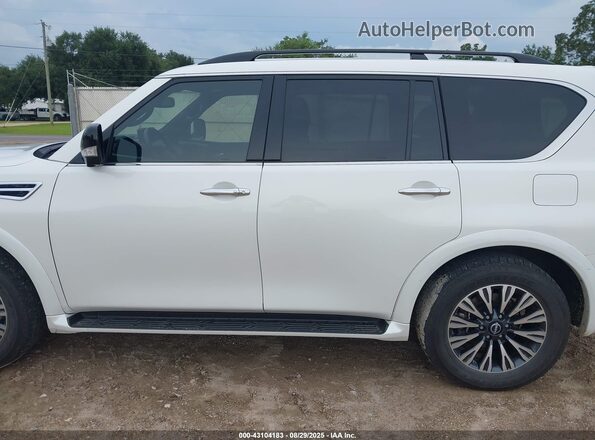 JN8AY2BA4R9415639 2024 NISSAN ARMADA White სალონის 360-გრადუსიანი ხედი