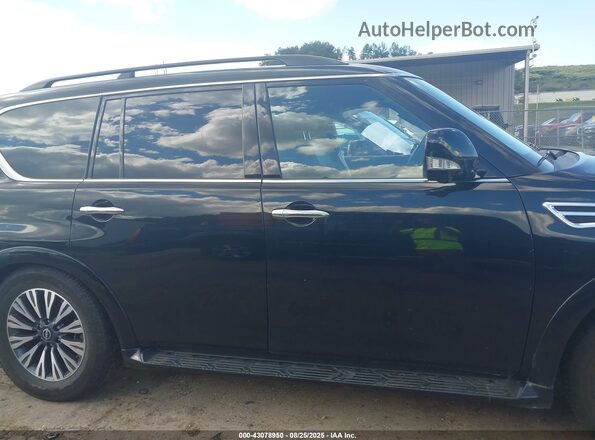 JN8AY2BB3P9832658 2023 NISSAN ARMADA Black უკანა სალონის ხედი