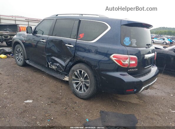 JN8AY2ND2L9107754 2020 NISSAN ARMADA Dark Blue უკანა მარცხენა
