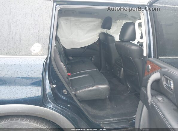 JN8AY2ND2L9107754 2020 NISSAN ARMADA Dark Blue VIN კოდის სტიკერის ხედი