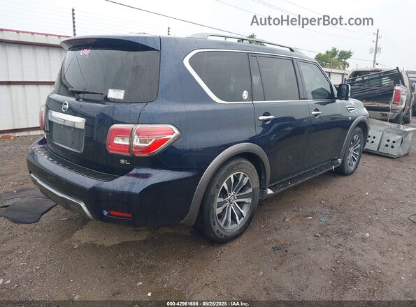 JN8AY2ND2L9107754 2020 NISSAN ARMADA Dark Blue უკანა მარჯვენა